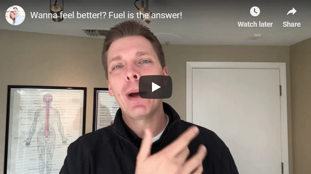 Roseville Chiropractor Explains Food for Fuel!