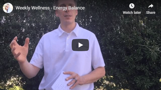 Energy Balance...Simple, Yet Profound in Roseville CA!!