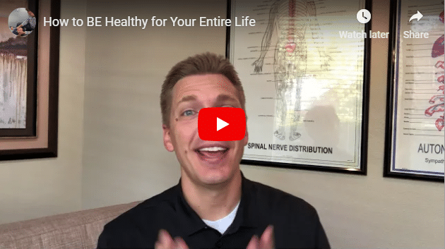 Roseville Chiropractor Explains How to BE Healthy Your Entire Life!!